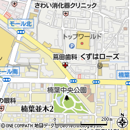 蔦田歯科医院周辺の地図