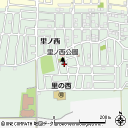 京都府城陽市久世里ノ西64-92周辺の地図