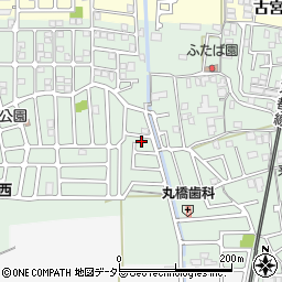 京都府城陽市久世里ノ西26-12周辺の地図