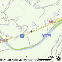 岡山県加賀郡吉備中央町田土642-1周辺の地図