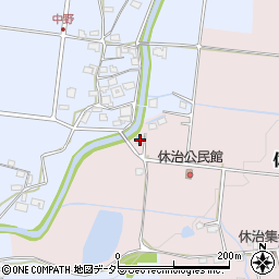 兵庫県赤穂郡上郡町休治489周辺の地図