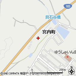 広島県庄原市宮内町周辺の地図