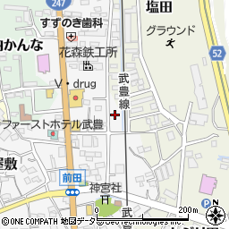 愛知県知多郡武豊町口田20周辺の地図