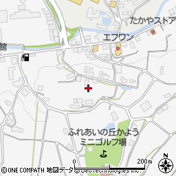 岡山県加賀郡吉備中央町竹荘650-1周辺の地図