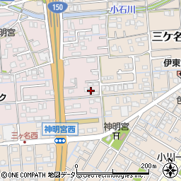 静岡県焼津市五ケ堀之内693周辺の地図