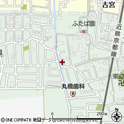 京都府城陽市久世北垣内115周辺の地図