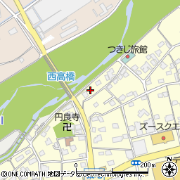 静岡県藤枝市築地925周辺の地図