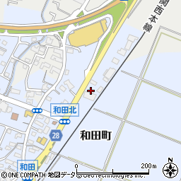 三重県亀山市和田町730周辺の地図