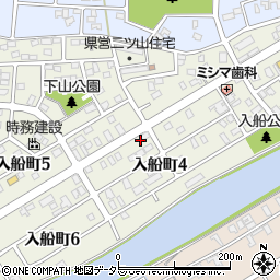 愛知県碧南市入船町4丁目12周辺の地図