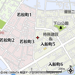 愛知県碧南市入船町5丁目16周辺の地図