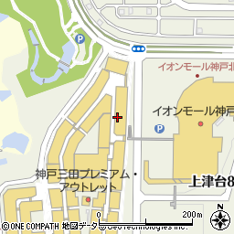 バリー神戸三田プレミアム・アウトレット店周辺の地図