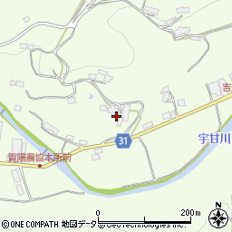 岡山県加賀郡吉備中央町田土657周辺の地図