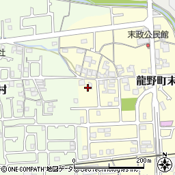 兵庫県たつの市龍野町末政140周辺の地図