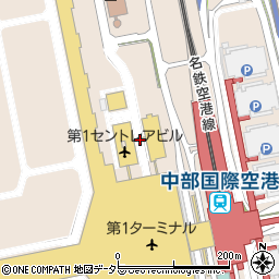 甘味処鎌倉 中部国際空港セントレア店周辺の地図