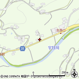 岡山県加賀郡吉備中央町田土641周辺の地図