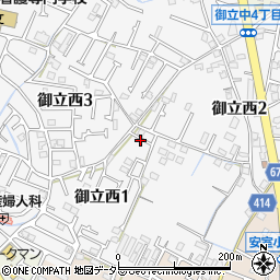 兵庫県姫路市御立西1丁目9周辺の地図