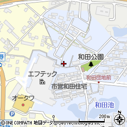 三重県亀山市和田町1317周辺の地図