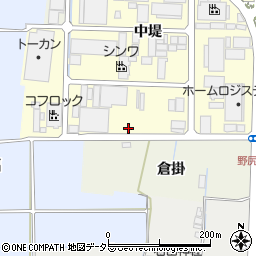 京都府八幡市上津屋中堤153周辺の地図