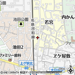 愛知県知多郡武豊町若宮15周辺の地図