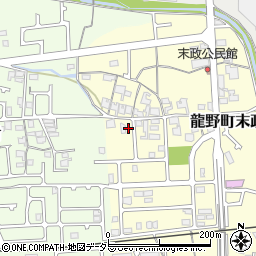 兵庫県たつの市龍野町末政137周辺の地図