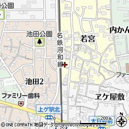 愛知県知多郡武豊町若宮15-6周辺の地図
