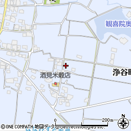 兵庫県小野市浄谷町2300周辺の地図