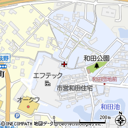 三重県亀山市和田町1316周辺の地図