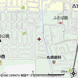 京都府城陽市久世里ノ西26-7周辺の地図