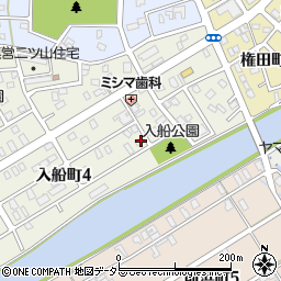 愛知県碧南市入船町4丁目62周辺の地図