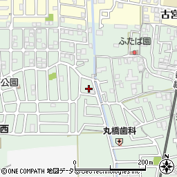京都府城陽市久世里ノ西26-6周辺の地図