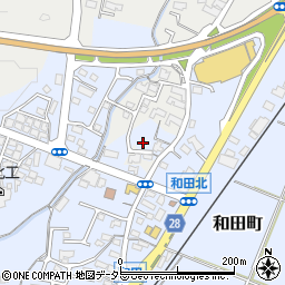 三重県亀山市和田町759周辺の地図