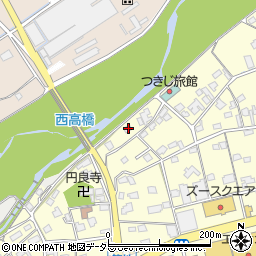 静岡県藤枝市築地915周辺の地図