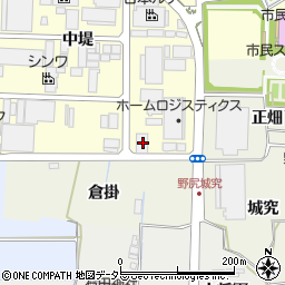 京都府八幡市上津屋西久保122周辺の地図