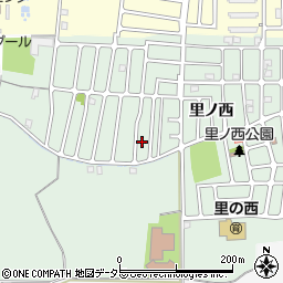 京都府城陽市久世里ノ西182周辺の地図