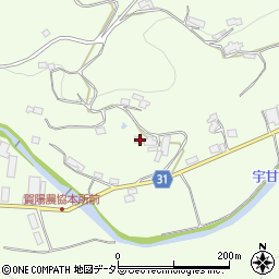 岡山県加賀郡吉備中央町田土661周辺の地図