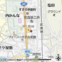 愛知県知多郡武豊町口田24周辺の地図