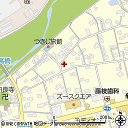 静岡県藤枝市築地871周辺の地図