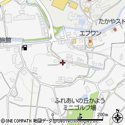 岡山県加賀郡吉備中央町竹荘646周辺の地図