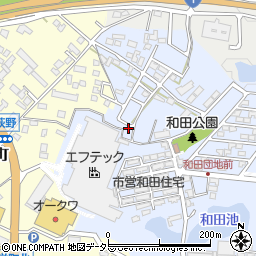 三重県亀山市和田町1316-6周辺の地図