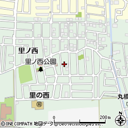 京都府城陽市久世里ノ西134周辺の地図