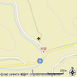 広島県庄原市東城町帝釈未渡1134周辺の地図