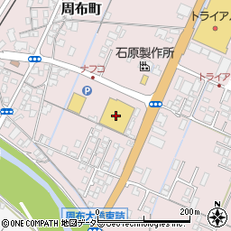 ホームプラザナフコ浜田店周辺の地図