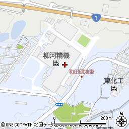 柳河物流株式会社　亀山営業所周辺の地図