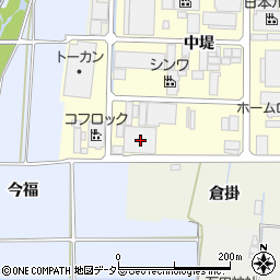 京都府八幡市上津屋中堤157周辺の地図