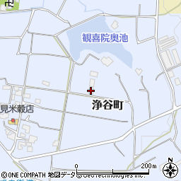 兵庫県小野市浄谷町2317周辺の地図