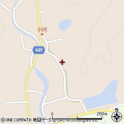 兵庫県相生市矢野町小河138周辺の地図