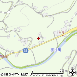 岡山県加賀郡吉備中央町田土714周辺の地図