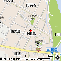 愛知県西尾市寄近町周辺の地図