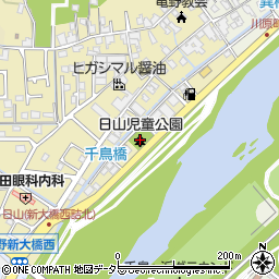 日山児童公園周辺の地図