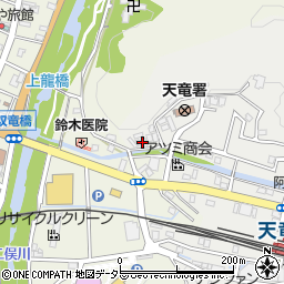 静岡県浜松市天竜区二俣町阿蔵3周辺の地図